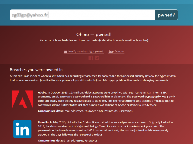 HaveBeenpwned2